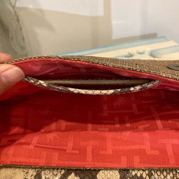 Elaine Turner Raffia Shoulder Bag - Picture 7 of 9